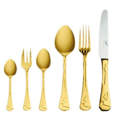 Дополнение к столовым приборам Кимоно позолоченное на 6 персон (36 предметов)