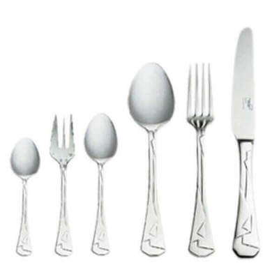 Дополнение к столовым приборам Кимоно на 6 персон (36 предметов) посеребренное