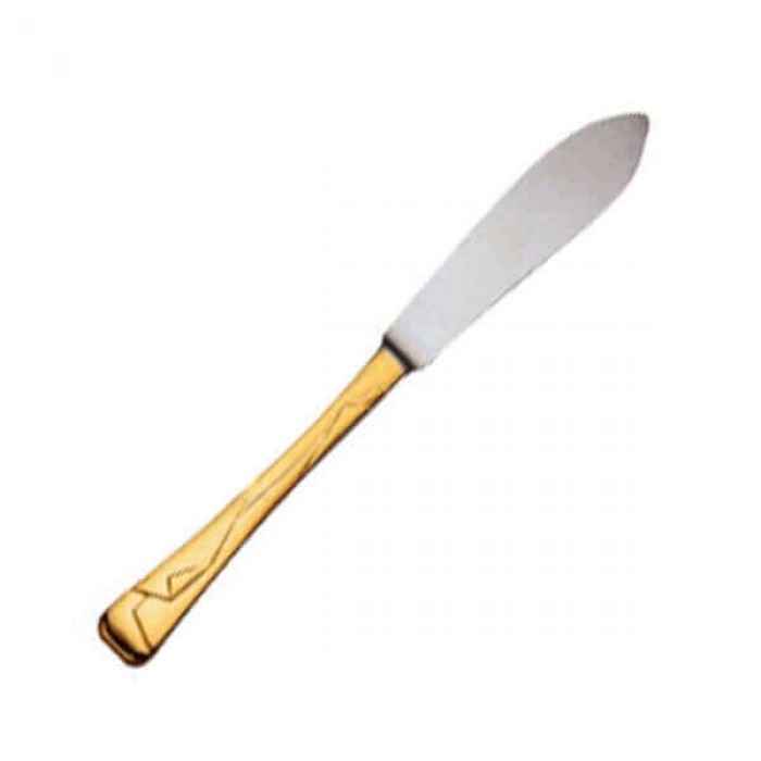 Нож для масла Кимоно позолоченный (6 предметов)