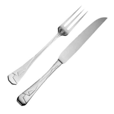 Набор для стейка Кимоно посеребренный (12 предметов) Набор для стейка Кимоно посеребренный (12 предметов)