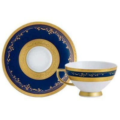 Фарфор Royal Gold - Кофейный набор Дополнение Кобальт (12 Единиц)