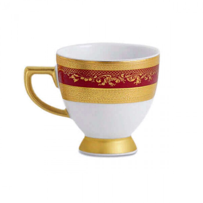 Фарфор Royal Gold - Чашки Еspresso Бордо (12 Единиц)