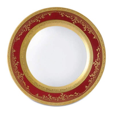 Фарфор Royal Gold - Тарелки для Хлеба 17 cм Бордо (6 Единиц) Фарфор Royal Gold - Тарелки для Хлеба 17 cм Бордо (6 Единиц)