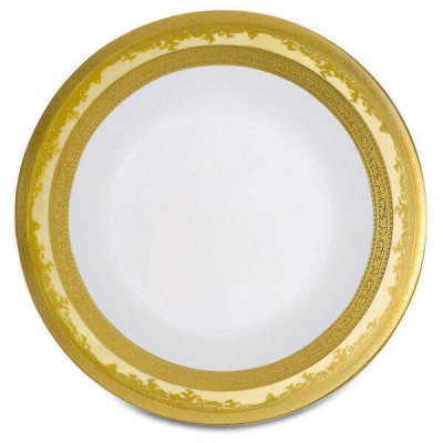 Фарфор Royal Gold - Салатники 19 cм Кремовые (6 Единиц) Фарфор Royal Gold - Салатники 19 cм Кремовые (6 Единиц)