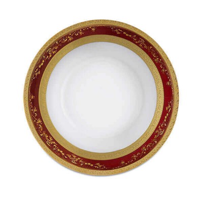 Фарфор Imperial Gold - Набор для Ужина 12 Персон Бордо (43 Единицы) Фарфор Imperial Gold - Набор для Ужина 12 Персон Бордо (43 Единицы)