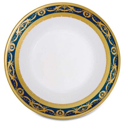 Фарфор Imperial Gold - Салатники 19 cм Кобальт (6 Единиц) Фарфор Imperial Gold - Салатники 19 cм Кобальт (6 Единиц)