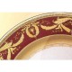 Фарфор Imperial Gold - Подставки под тарелки 32 см Бордо (6 Единиц)