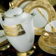 Фарфор Imperial Gold - Кофейный Набор 12 Персон Кремовый (27 Единиц)