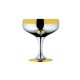 Набор бокалов "Барон" для шампанского - с золотым декором