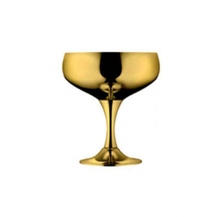 Набор бокалов для шампанского "Барон" - позолоченный