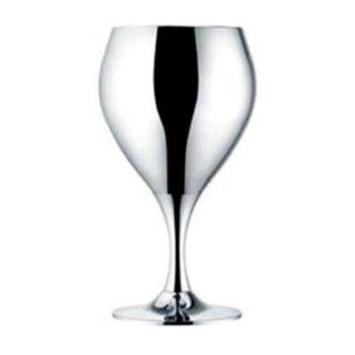 Набор из 6 шт бокалов для воды - посеребренный