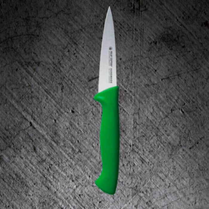 Нож для чистки овощей - "Professional" c зеленой ручкой