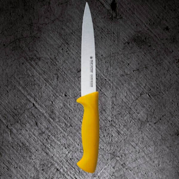 Универсальный нож - "Professional" c желтой ручкой