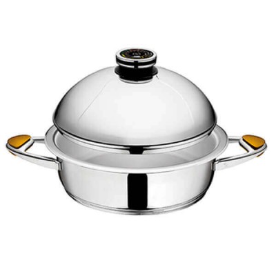 Кастрюля 5,0л - Ø28см - высота 8,3 см (с объемной крышкой)